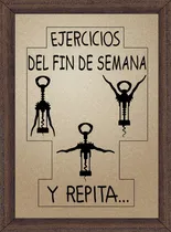 Comprar Frases Bebidas Cerveza Vinos, Cuadros Posters Carteles M344