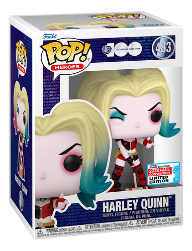 Funko Pop! Dc Wb100 - Harley Quinn #483 Fall Convention