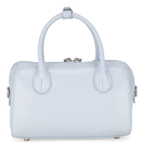 Bolsa Bowling Cloe Taupali Chico Color Celeste
