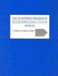 Test De Matrices Progresivas. M_a_nu-al. Paidos,pruebas,test