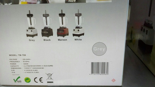 Imagen 3 de 3 de Licuadora Jameco Mod.tm -788 Nuevas