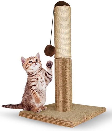 Mueble Torre Rascador Para Gatos Fancy Pets 55cm Cód Fl8450