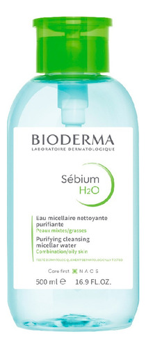 Bioderma Sébium H2o Agua Micelar Piel Con Dosificador 500ml