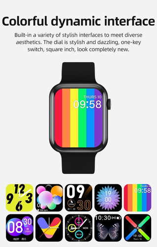 Imagen 10 de 10 de Reloj Smartwatch T500 Plus Con Llamada