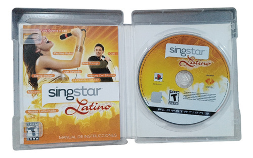 Sing Star Latino Play Station 3 Ps3 (Usado)