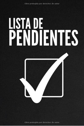 Lista De Pendientes: To Do List De Tareas Diarias | Cuaderno