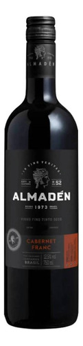 Vinho Fino Tinto Seco Almaden Cabernet Franc 750ml