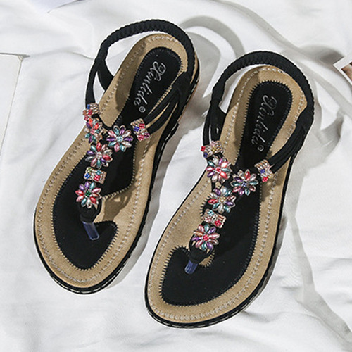Zapatillas De Tacón Bajo Para Mujer F Sandal, Informales, Có