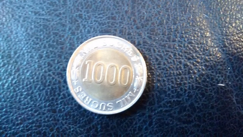 Moneda Ecuador 1000 Sucres Bimetalica 1927-1997 (z274