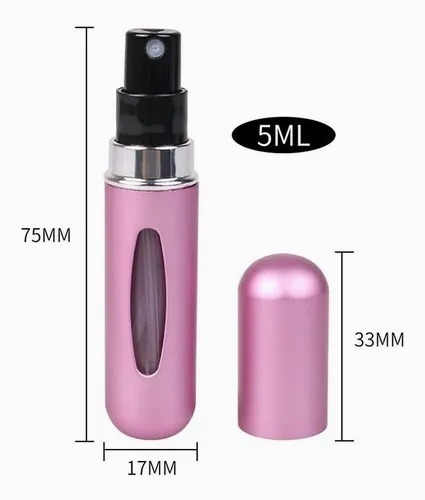 Imagen 2 de 10 de 4 Pcs Atomizador De Perfume, Botellas De Perfume 5ml Viaje