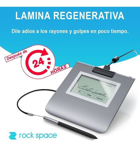 Lamina Hidrogel Para Tableta De Firma Wacom Stu-430