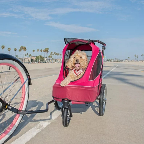 Remolque Y Carrito -p/ Perros Y Gatos Todo Terreno - P/ Bici