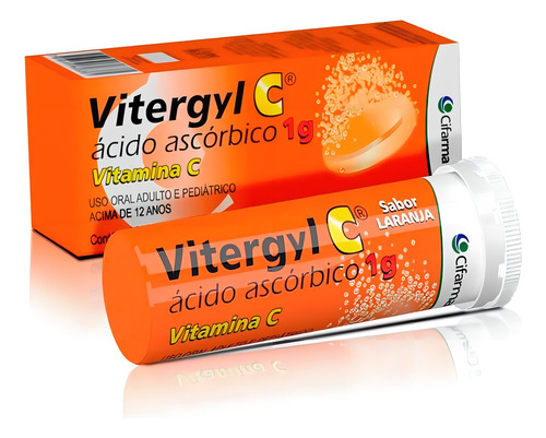 Vitergyl C 1g 10 Comprimidos Efevercentes