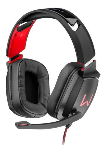 Auricular Gamer  Multilaser Ph301 Warrior Kaden Usb Y Luz