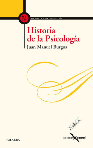 Libro Historia De La Psicologia - Burgos Velasco, Juan Manu