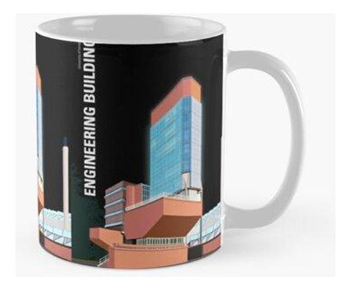 Taza Edificio De Ingeniería De La Universidad De Leicester C