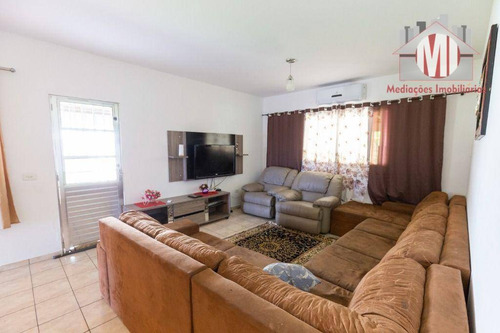 Imagem 21 de 28 de Ótima Chácara Com 2 Dormitórios, Piscina, Pomar, Salão De Jogos, Bem Localizada, À Venda, 1500 M² Por R$ 450.000 - Zona Rural - Pinhalzinho/sp - Ch1032