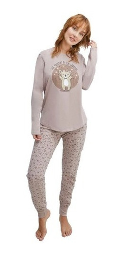 Pijama Algodon Estampado Shine 