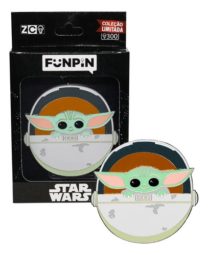 Botton Disney Darth Vader Baby Yoda De 7.5cm De Comprimento X 9cm De Altura