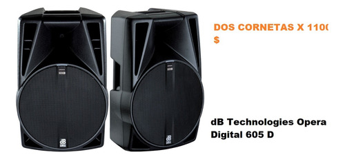 Cornetas 15  Amplificada Db Technologies Opera Digital 605 D