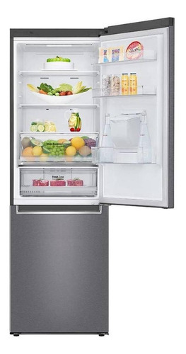 Imagen 8 de 8 de Heladera inverter auto defrost LG LB37SPGK grafito con freezer 336L 220V