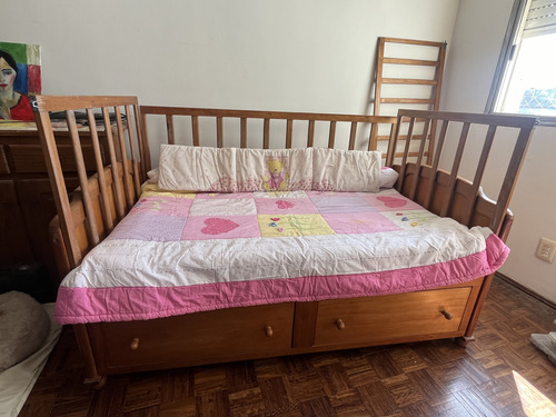 Cama Cuna Bebé Y Niño Totalmente Desmontable Ver Descripción (Usado)