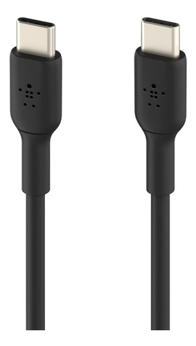 Imagen 2 de 6 de Cable Usb-c A Usb-c Belkin Cab003bt1m Carga Rapida 1m