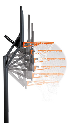 Lifetime Aro De Baloncesto Portátil --- Sistema De Tablero
