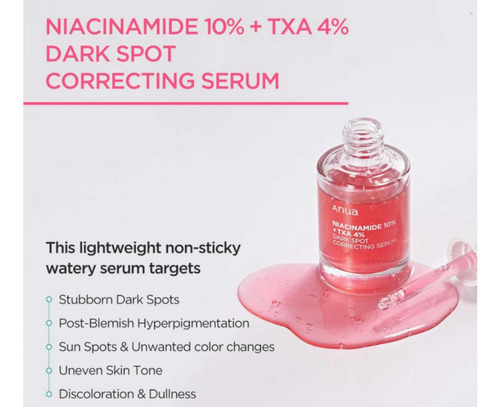 Anua Niacinamide 10% + Txa 4% Serum