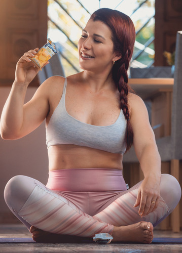 Bolinho vegano Suavipan Zero sabor laranja com cenoura 35g caixa 12 unidades