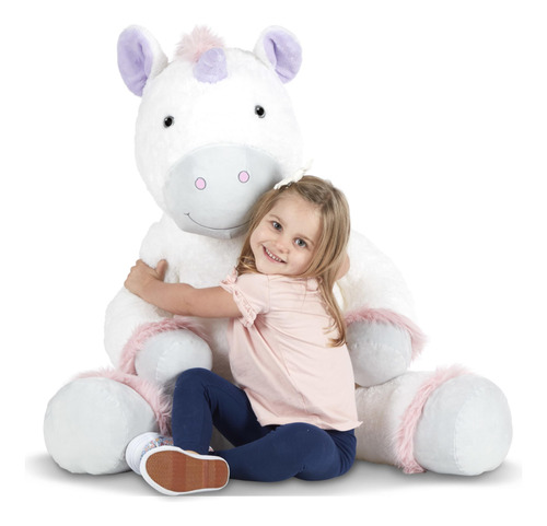 Melissa & Doug Gentle Jumbos - Animal De Peluche Gigante De.