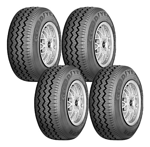 Set 4 Neumaticos Goodyear 155 R12c G28 88n