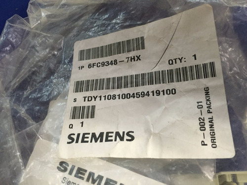 6fc9348-7hx Unit Pack = 3 Connectors Siemens