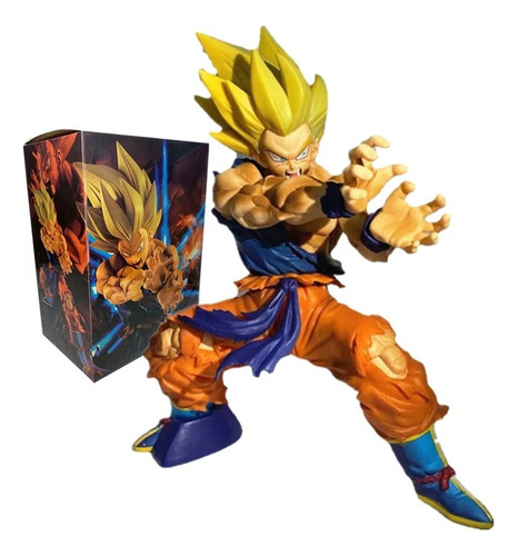 Gohan Ssj Kamehameha Batalla Pelea Vs Cell Colección 16cm