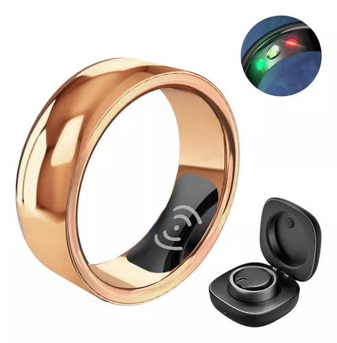 Anillo inteligente NFC de acero inoxidable para hombre mujer