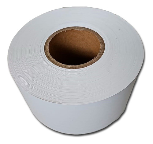 Pack X12 Rollos Poliamida Blanca 100mm X 200m Buje 3 Pulgadas Para Impresión De Etiquetas Textiles Para Impresoras Zebra, Tsc, Honeywell, Hprt, Datamax, Sato,xprinter, De Alta Durabilidad