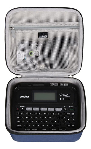 Tourmate Estuche Rigido Para Brother P-touch Pt-d460bt Label