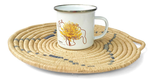 Imagen 3 de 6 de Taza De Peltre Araguaney