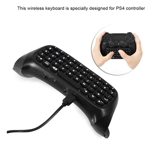 Mini Teclado Inal mbrico Bluetooth Para Juegos Chatpad Para