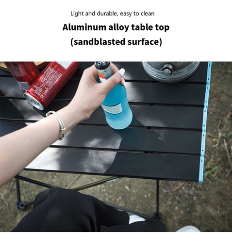 Mesa De Comedor Portátil Plegable Para Acampar Y Pícnic