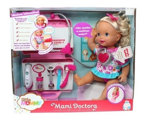 Muñeca Little Mommy Doctora X1034 Fisher-price Niñas Habla