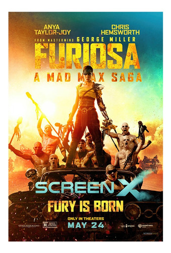 Poster De Furiosa: A Mad Max Saga 2024