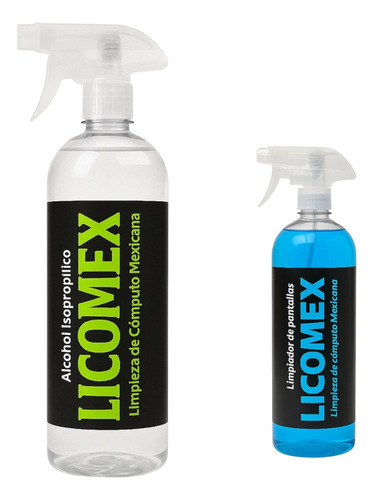 Kit 1l Isopropilico + Limpiador Pantallas 500ml