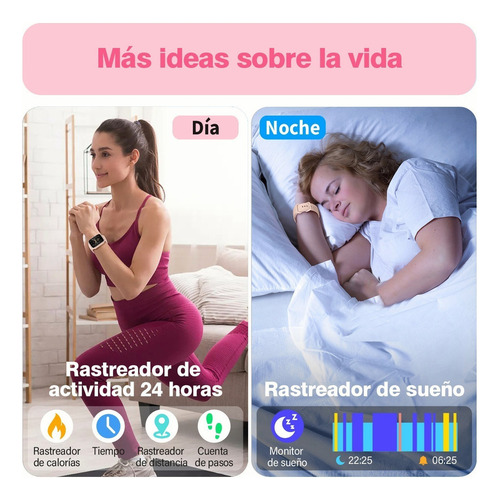 Smartwatch 1.8'' Reloj Inteligente Bluetooth Llamada Alexa
