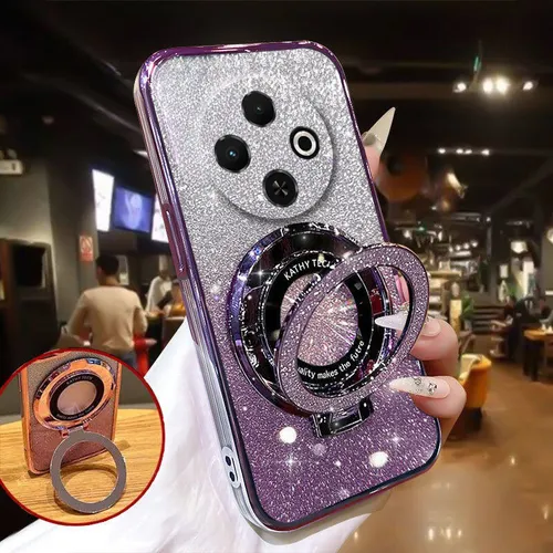 Funda Para Tecno Spark 30c Polvo Flash Magnético