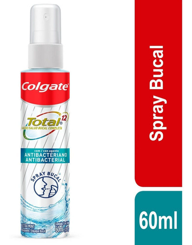 Spray Bucal Colgate Total 12 Antibacterial X 60ml