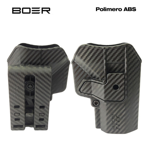 Funda Pistolera Táctica Polímero Boer Nivel 2 Mini Ucpro/tpr