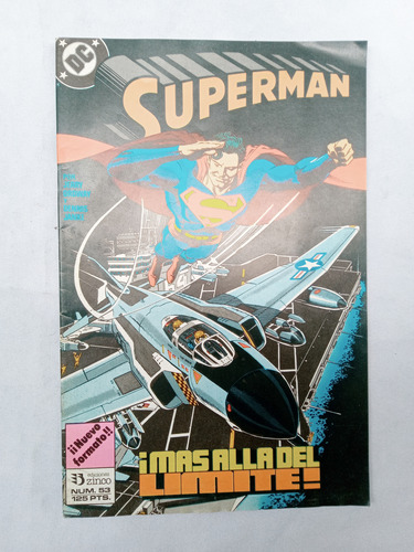 Historieta Comic Antiguo * Superman * No 53 Zinco Deca 90 (Usado)