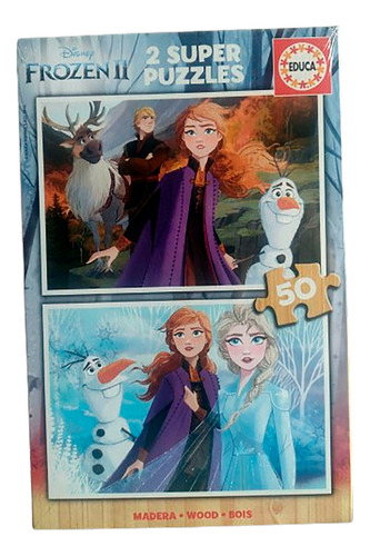 Rompecabezas Frozen Ii 50 Pzas Duo Pack Educa