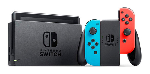 Nintendo Switch 32GB Standard color rojo neón, azul neón y negro